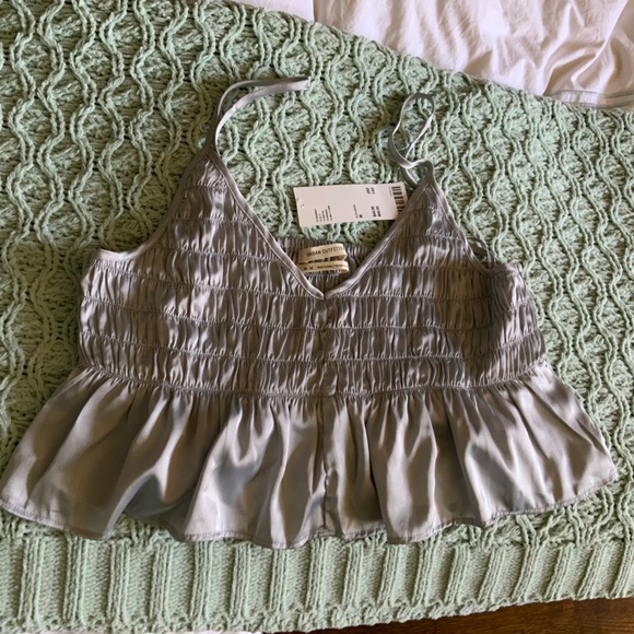 NWT Silver camisole - Picture 1 of 3